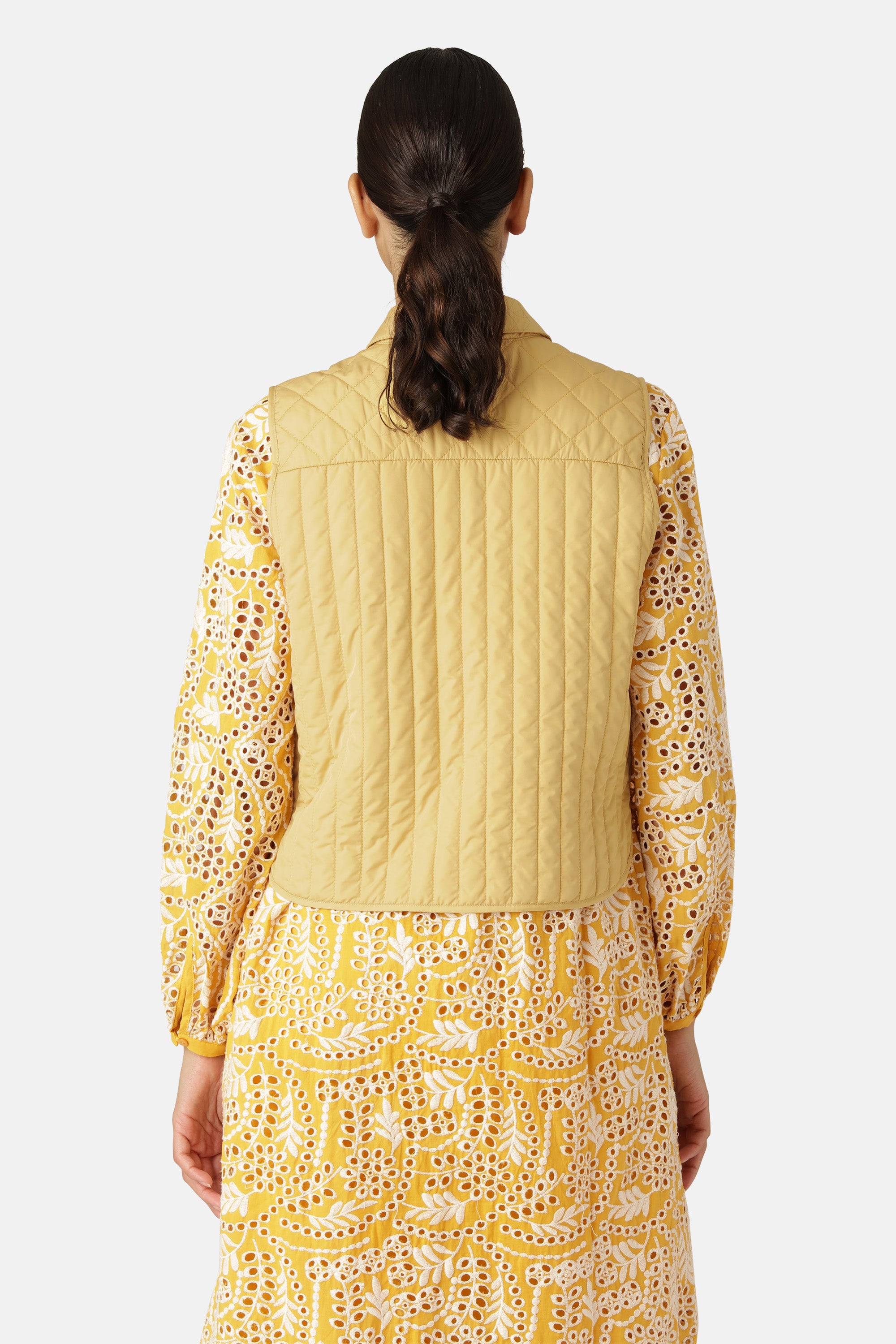 Ilse Jacobsen Hornbæk Outerwear Steppweste Vest 844 Marigold